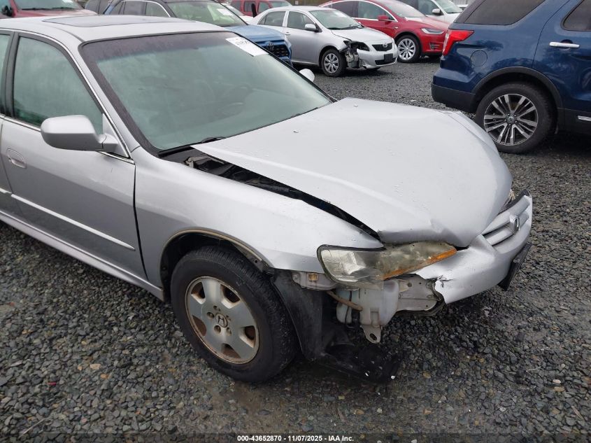 2001 Honda Accord 3.0 Ex VIN: 1HGCG16591A047218 Lot: 43652870