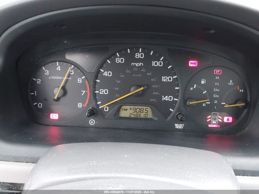 2001 Honda Accord 3.0 Ex VIN: 1HGCG16591A047218 Lot: 43652870