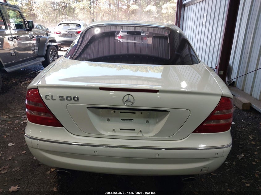 2002 Mercedes-Benz Cl 500 VIN: WDBPJ75J82A029232 Lot: 43652873