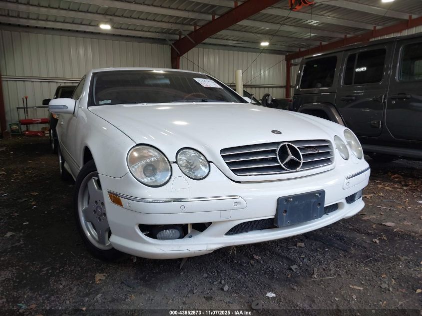 2002 Mercedes-Benz Cl 500 VIN: WDBPJ75J82A029232 Lot: 43652873