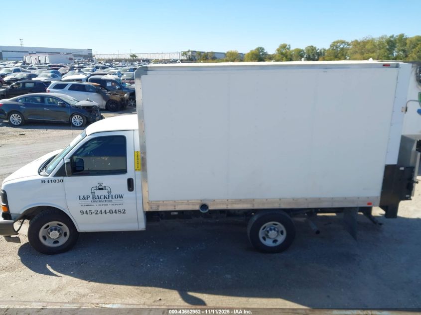 2017 Chevrolet Express Cutaway Work Van VIN: 1GB0GRFF5H1314846 Lot: 43652952