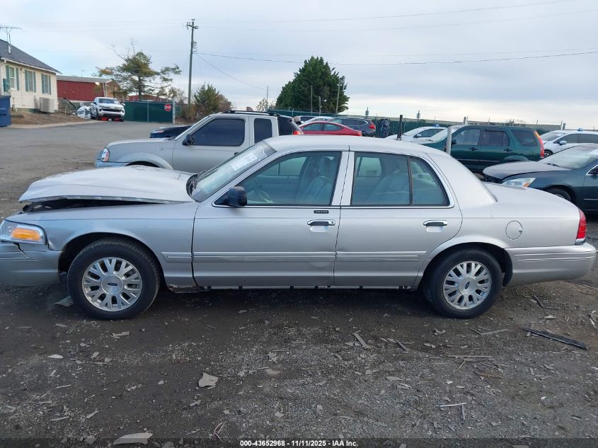 2004 Ford Crown Victoria Lx VIN: 2FAFP74W64X129693 Lot: 43652968