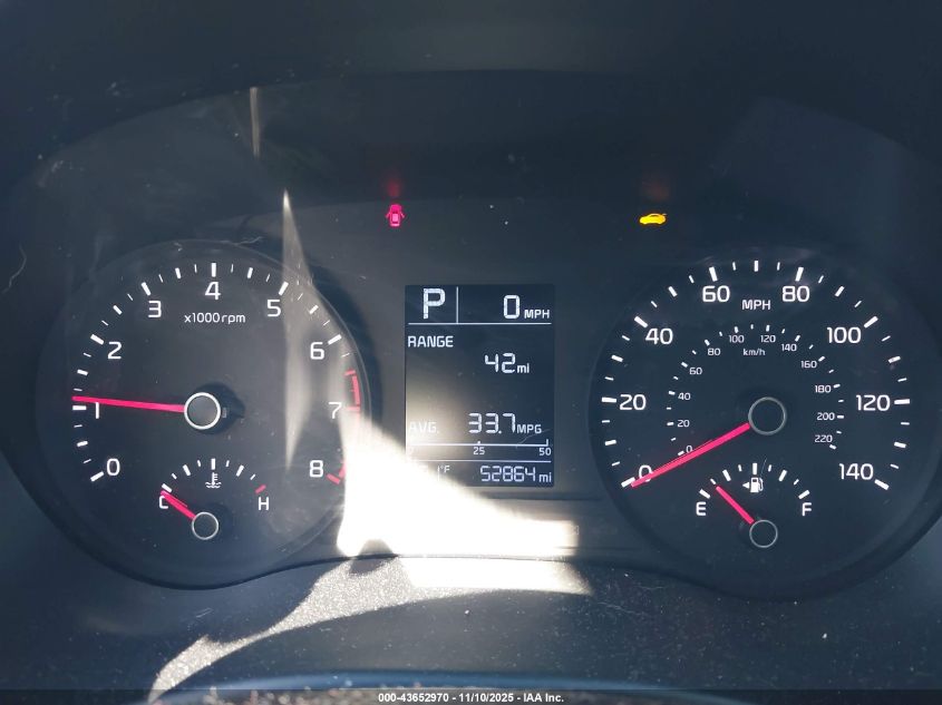 2019 Kia Rio Lx VIN: 3KPA24ABXKE210413 Lot: 43652970