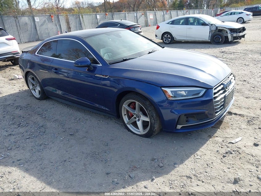 2018 AUDI A5 2.0T PREMIUM - WAUUNAF52JA023607