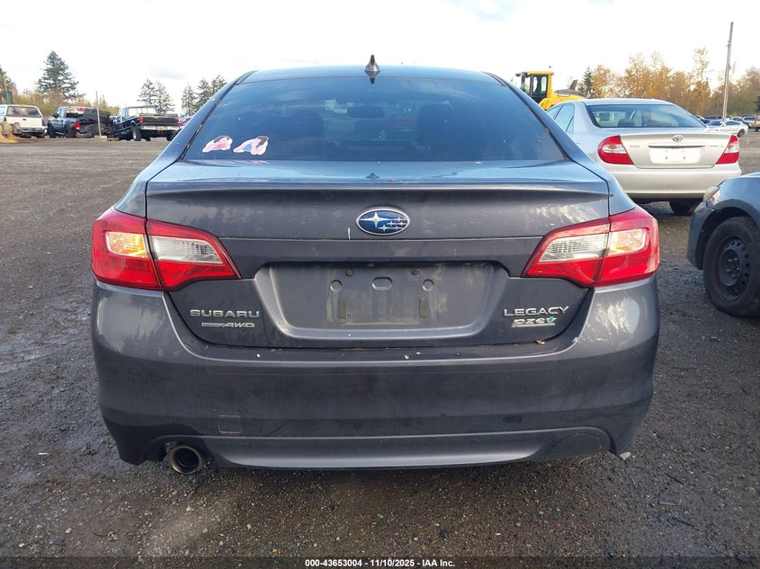 2016 Subaru Legacy 2.5I Limited VIN: 4S3BNAN60G3046417 Lot: 43653004