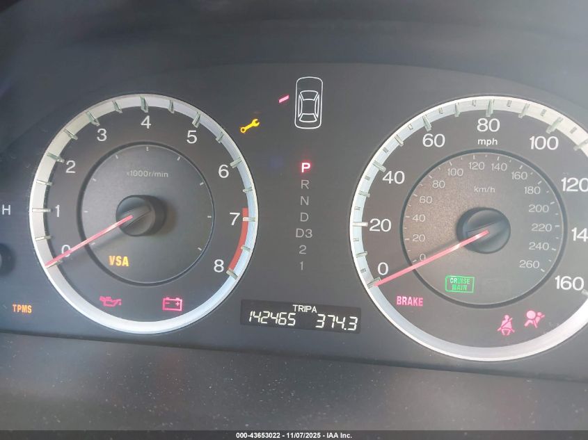 2008 Honda Accord 3.5 Ex-L VIN: 1HGCP36858A070723 Lot: 43653022