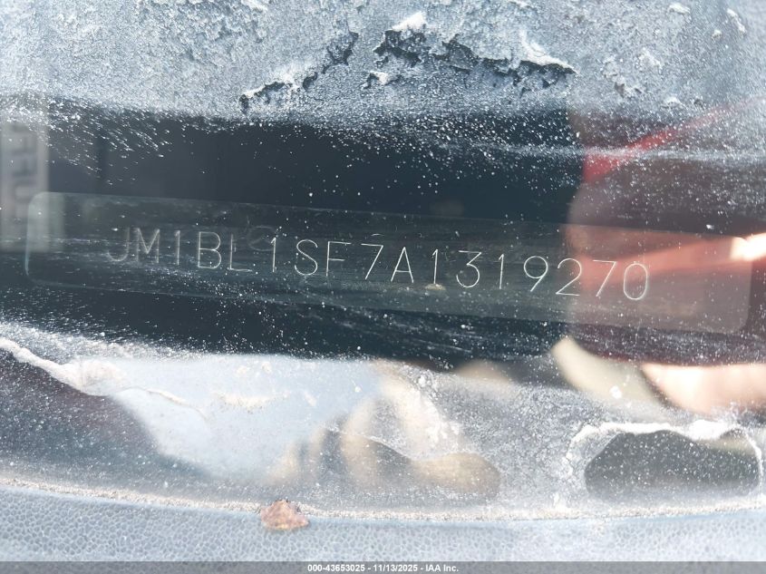 2010 Mazda Mazda3 I Touring VIN: JM1BL1SF7A1319270 Lot: 43653025