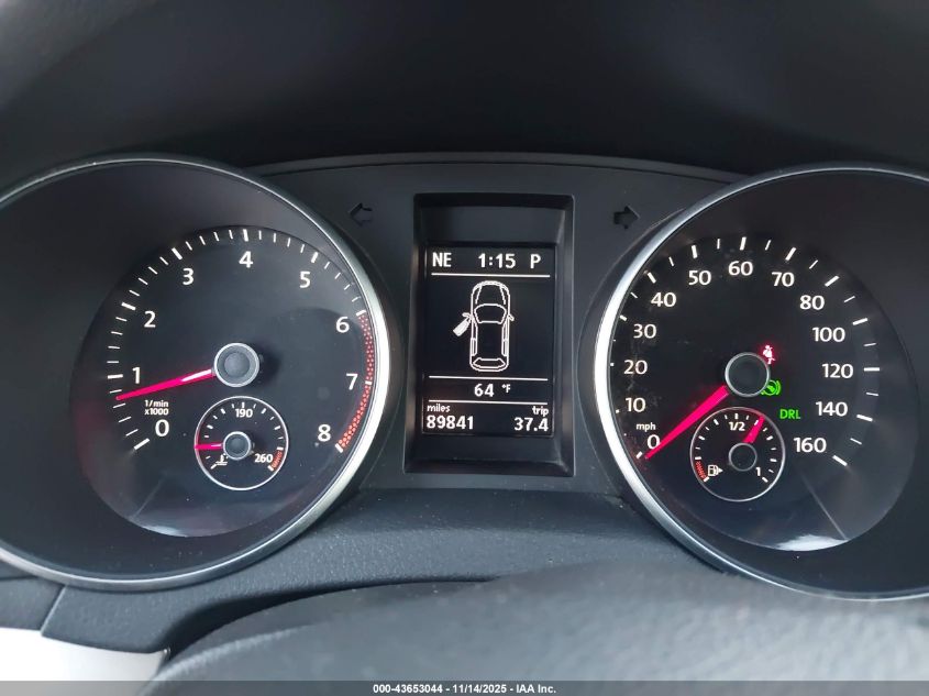 2011 Volkswagen Golf 2.5L 2-Door VIN: WVWBB7AJ1BW144613 Lot: 43653044