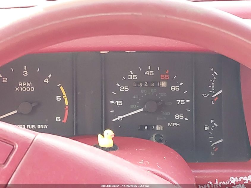 1992 Ford Mustang Lx VIN: 1FACP44M1NF123345 Lot: 43653051