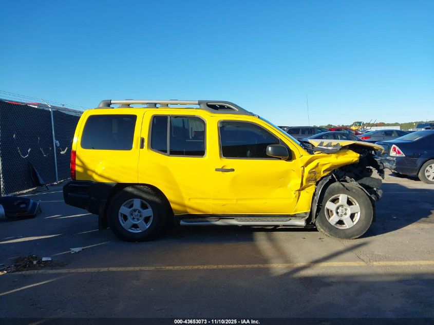2005 Nissan Xterra S VIN: 5N1AN08U55C642048 Lot: 43653073