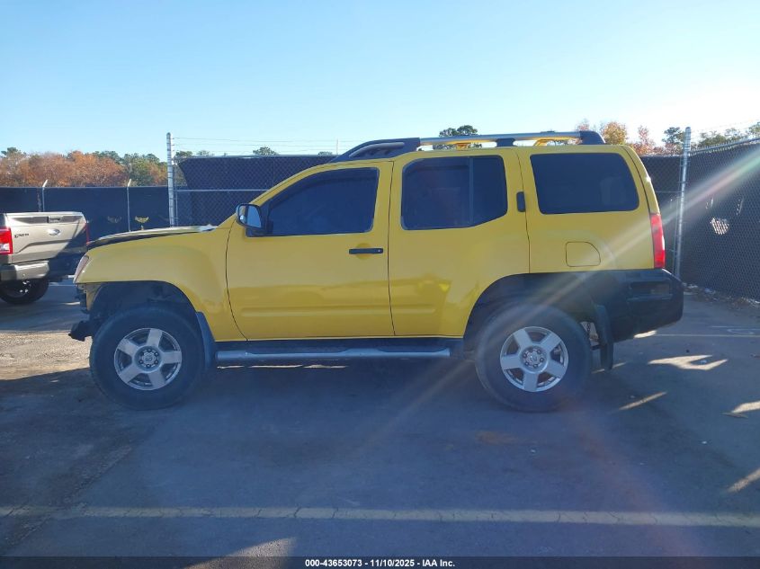 2005 Nissan Xterra S VIN: 5N1AN08U55C642048 Lot: 43653073