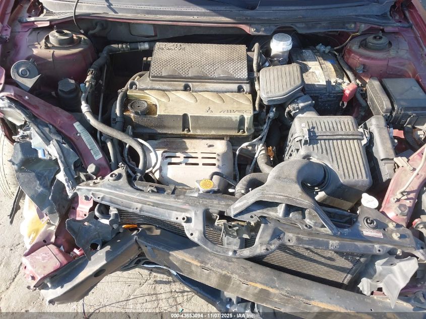 2005 Mitsubishi Galant Es/Se VIN: 4A3AB36F95E033131 Lot: 43653094