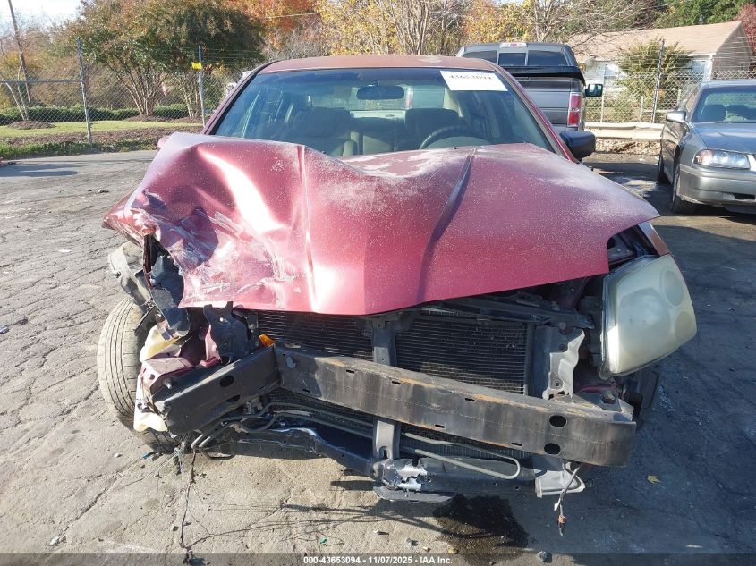 2005 Mitsubishi Galant Es/Se VIN: 4A3AB36F95E033131 Lot: 43653094