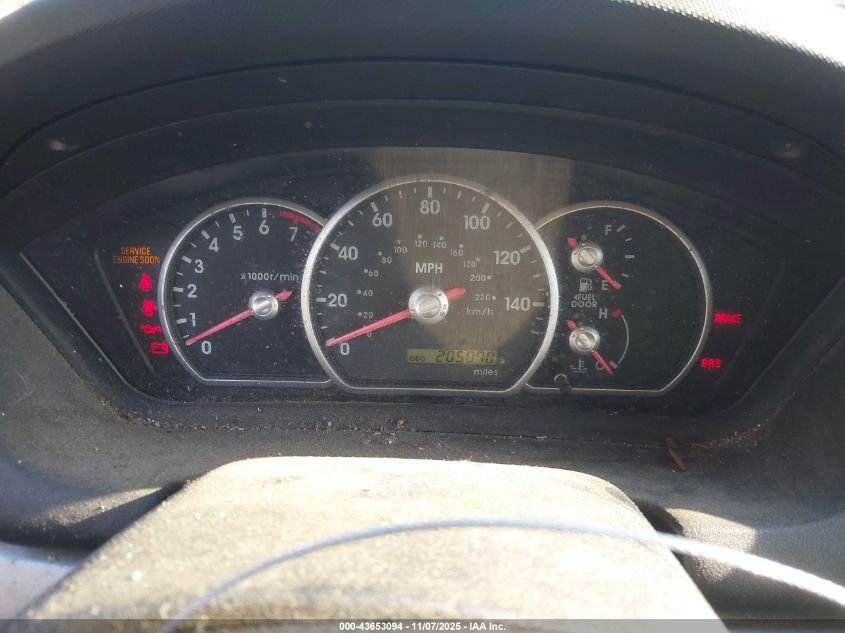 2005 Mitsubishi Galant Es/Se VIN: 4A3AB36F95E033131 Lot: 43653094