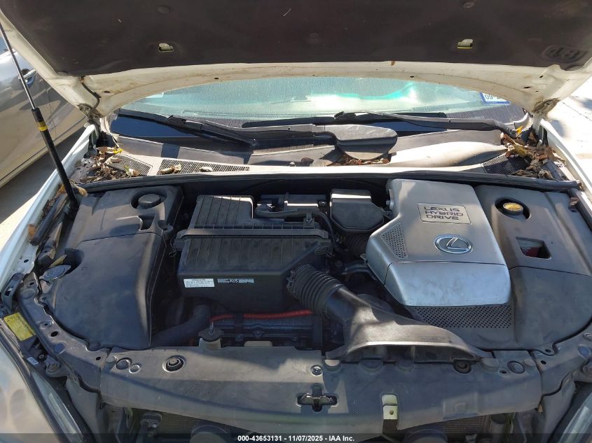 2008 Lexus Rx 400H VIN: JTJHW31U882063252 Lot: 43653131