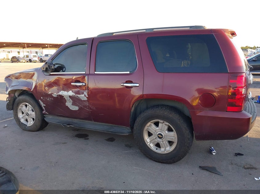 2008 Chevrolet Tahoe Ls VIN: 1GNFC13C28R172297 Lot: 43653134