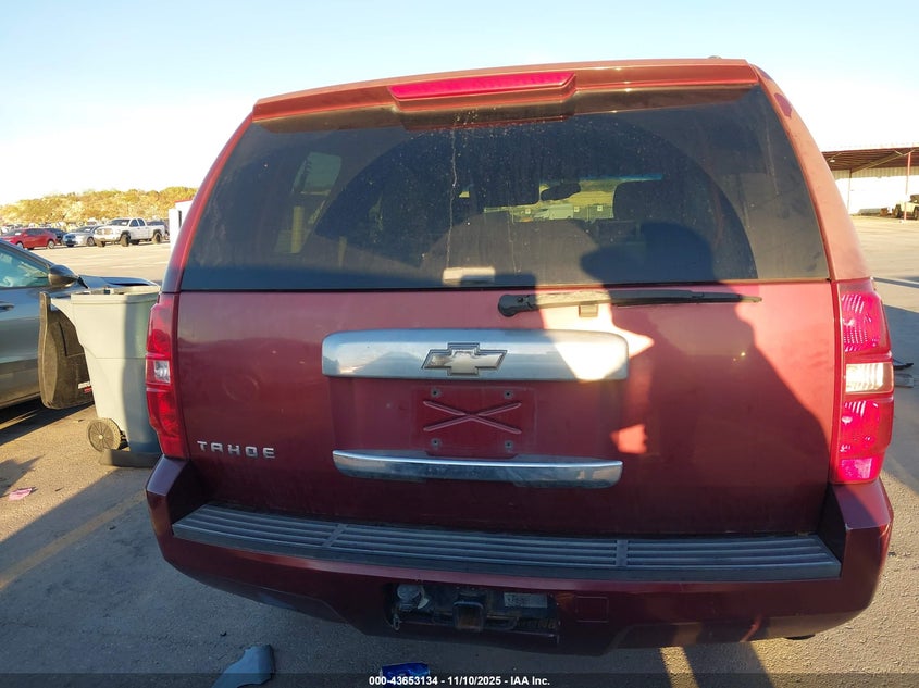 2008 Chevrolet Tahoe Ls VIN: 1GNFC13C28R172297 Lot: 43653134