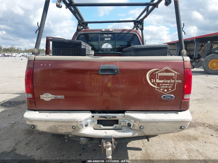 2006 Ford F-250 Lariat/Xl/Xlt VIN: 1FTSW21P96EC57782 Lot: 43653135