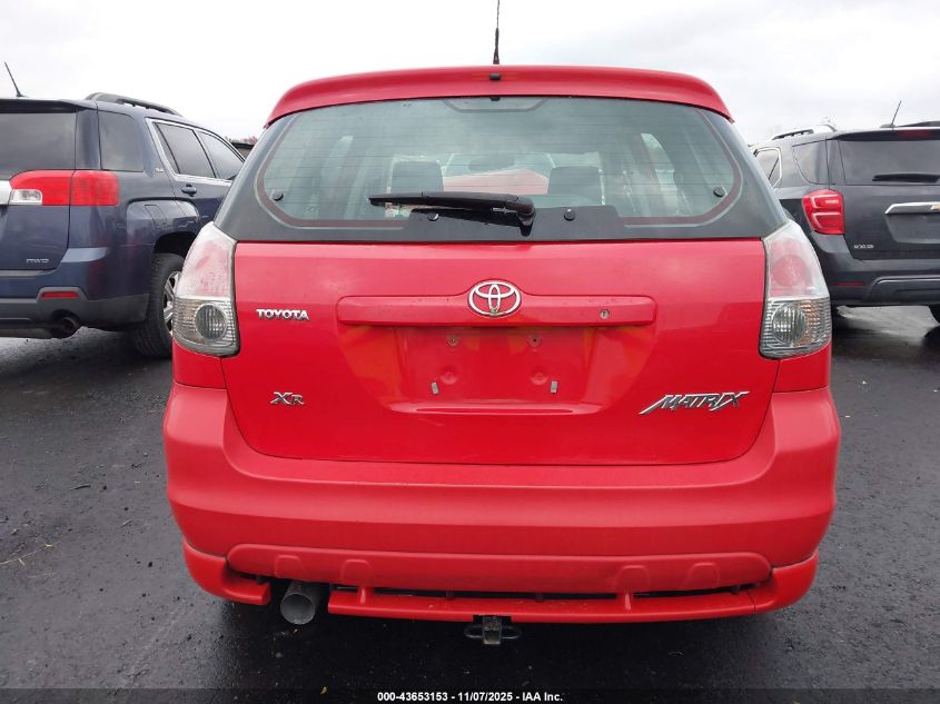 2008 Toyota Matrix Xr VIN: 2T1KR32E38C719849 Lot: 43653153