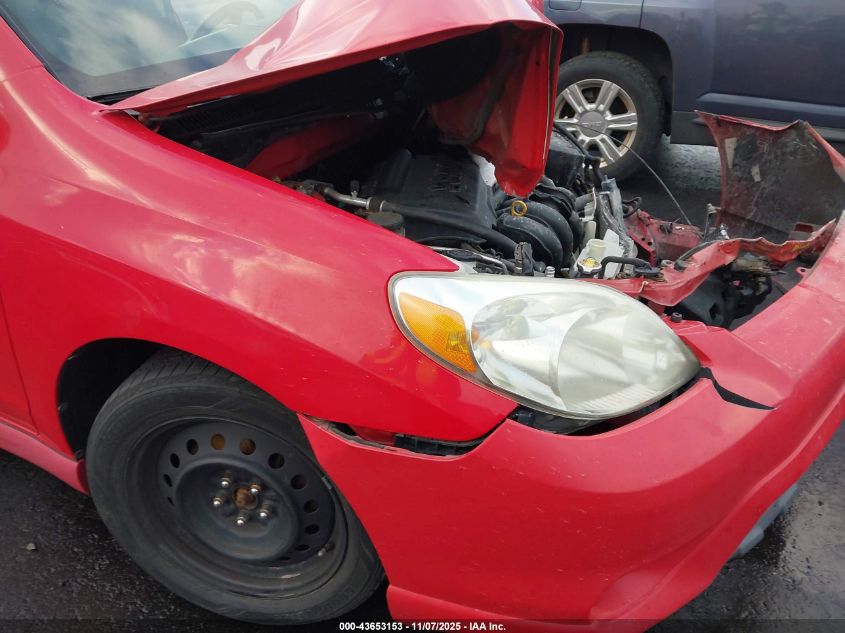 2008 Toyota Matrix Xr VIN: 2T1KR32E38C719849 Lot: 43653153