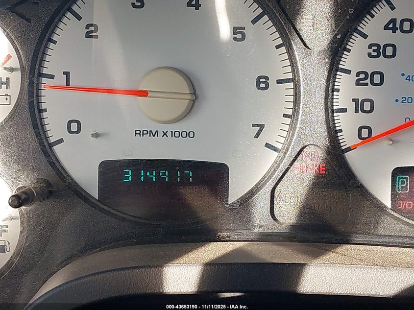 2002 Dodge Ram 1500 St VIN: 1D7HU18ZX2S650192 Lot: 43653190