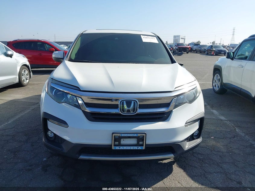 2020 HONDA PILOT AWD EX-L - 5FNYF6H55LB058552