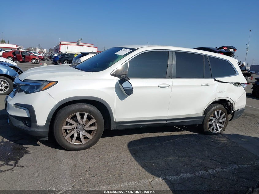 2020 HONDA PILOT AWD EX-L - 5FNYF6H55LB058552