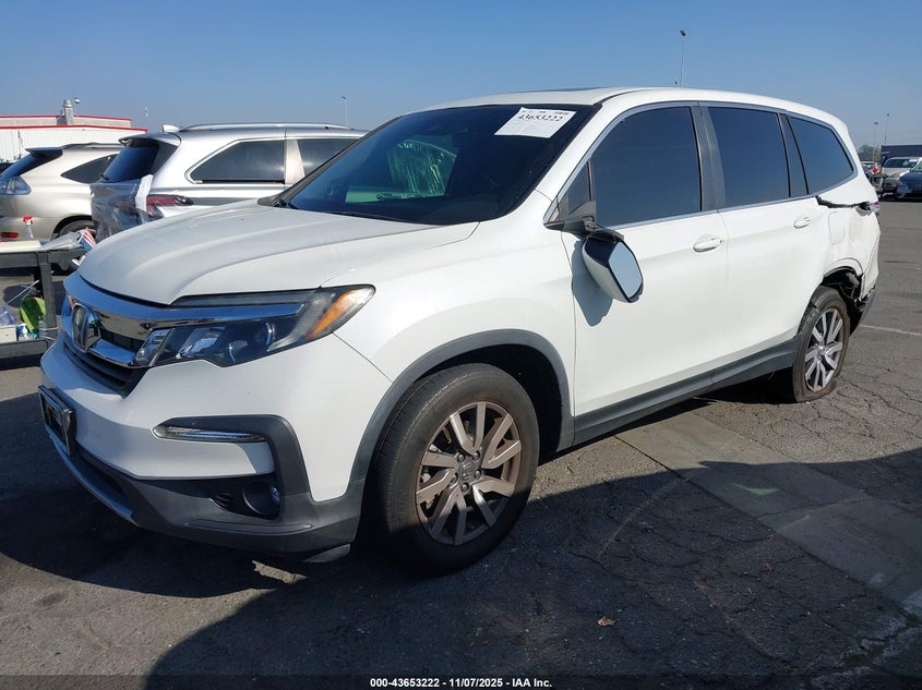 2020 HONDA PILOT AWD EX-L - 5FNYF6H55LB058552