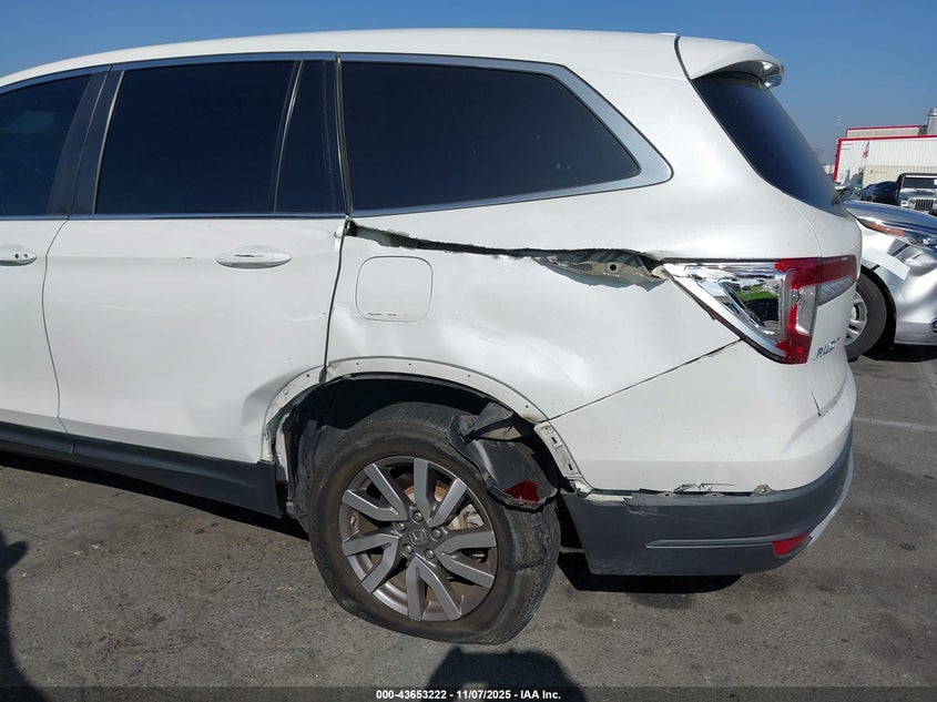 2020 HONDA PILOT AWD EX-L - 5FNYF6H55LB058552