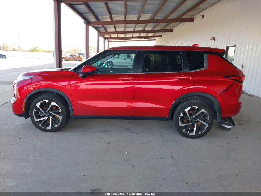 2024 Mitsubishi Outlander Se 2.5 2Wd/Se Black Edition S-Awc/Se Black Edition W/Pano Roof S-Awc VIN: JA4J3VA86RZ045640 Lot: 43653232