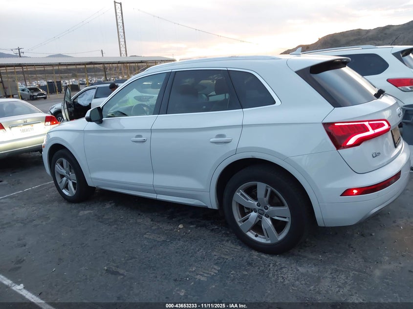 2019 Audi Q5 45 Premium VIN: WA1BNAFY4K2049328 Lot: 43653233