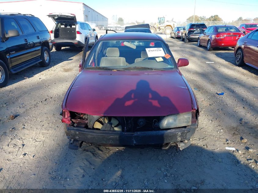 1997 Toyota Corolla Dx VIN: 2T1BB02E6VC184000 Lot: 43653239