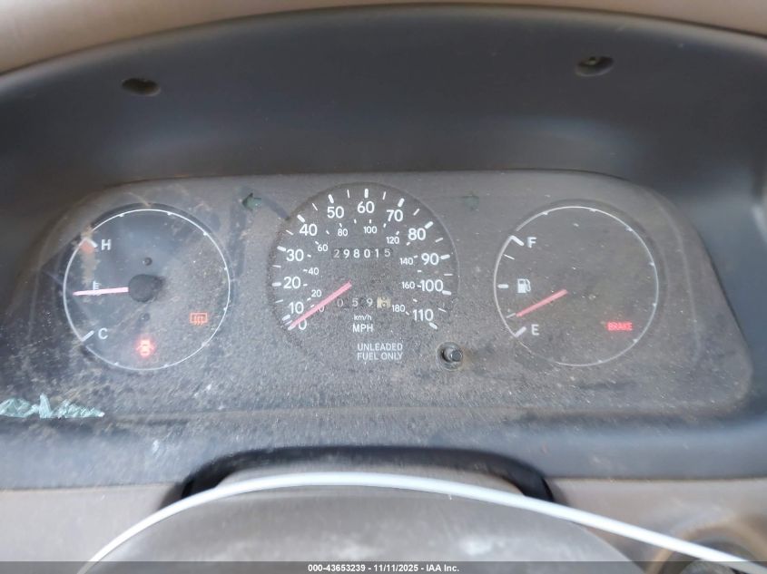 1997 Toyota Corolla Dx VIN: 2T1BB02E6VC184000 Lot: 43653239