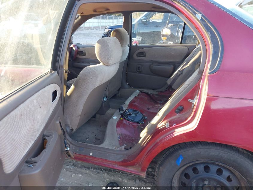 1997 Toyota Corolla Dx VIN: 2T1BB02E6VC184000 Lot: 43653239