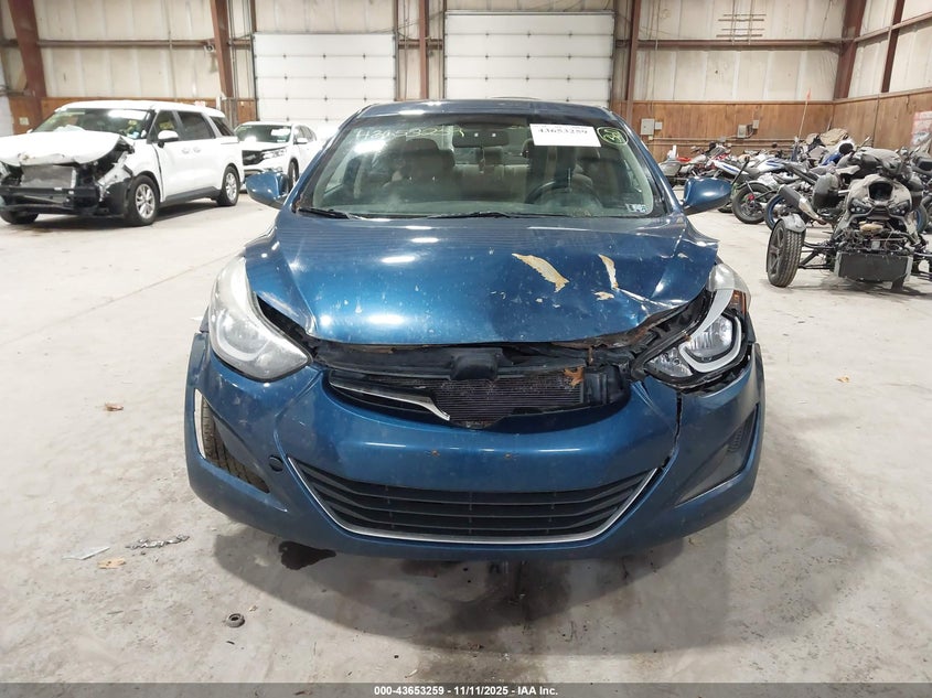2016 HYUNDAI ELANTRA SE - KMHDH4AE9GU643618