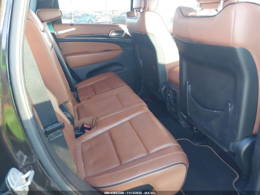 2013 Jeep Grand Cherokee Overland Summit VIN: 1C4RJFCT2DC587111 Lot: 43653306