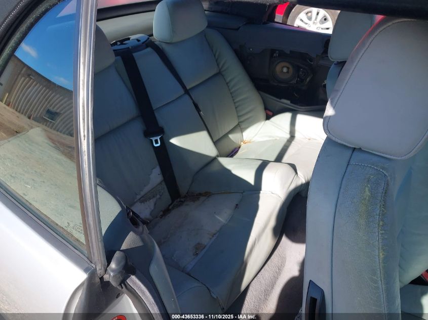 1999 BMW 323Ic VIN: WBABJ8334XEM25144 Lot: 43653336