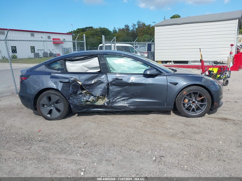 2023 Tesla Model 3 Rear-Wheel Drive VIN: 5YJ3E1EA0PF655244 Lot: 43653359
