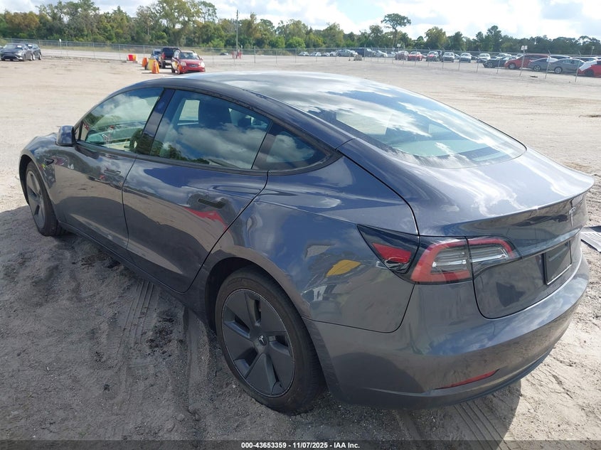 5YJ3E1EA0PF655244 2023 TESLA MODEL 3 photo no. 3