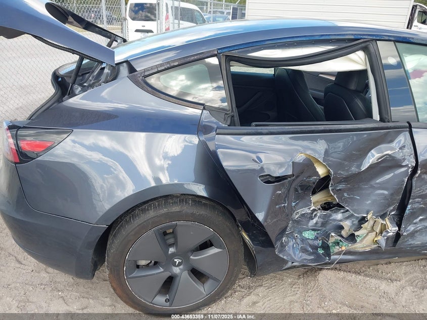 2023 Tesla Model 3 Rear-Wheel Drive VIN: 5YJ3E1EA0PF655244 Lot: 43653359