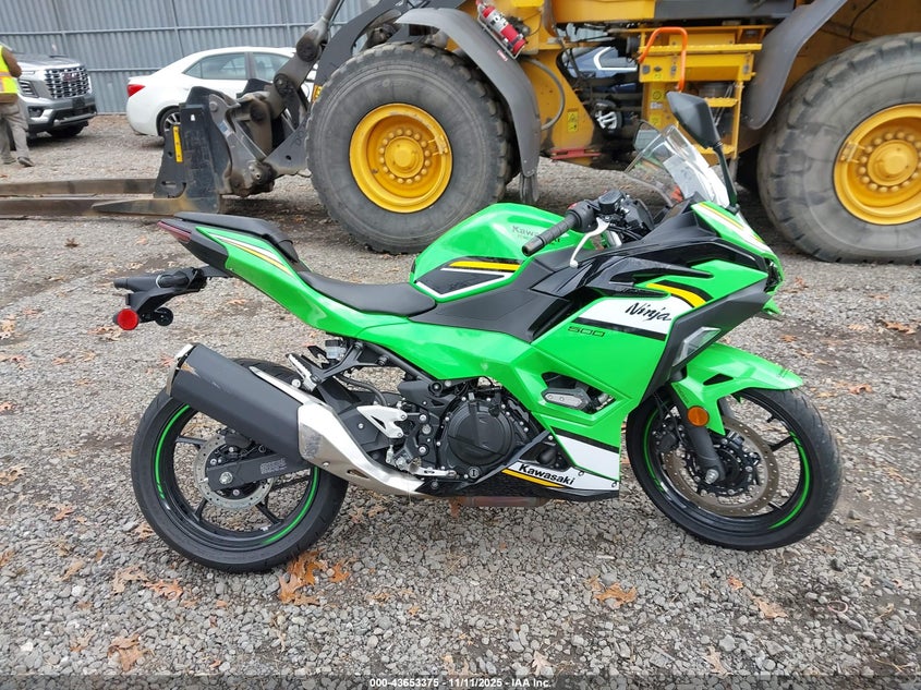 2025 Kawasaki Ex500 A/B VIN: ML5EXGJ15SDA69633 Lot: 43653375