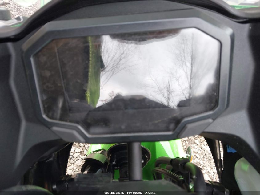 2025 Kawasaki Ex500 A/B VIN: ML5EXGJ15SDA69633 Lot: 43653375