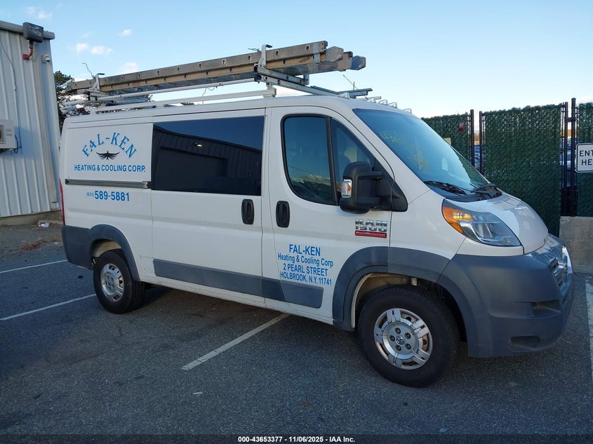 2017 Ram Promaster 1500 VIN: 3C6TRVAG8HE525913 Lot: 43653377