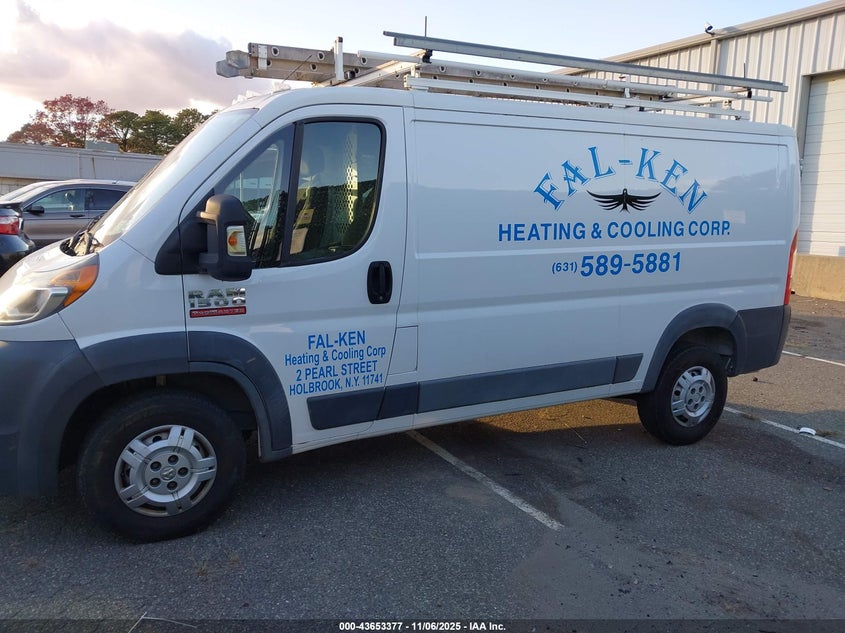 2017 Ram Promaster 1500 VIN: 3C6TRVAG8HE525913 Lot: 43653377