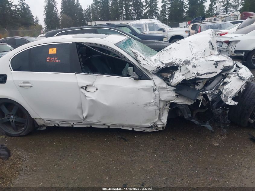 2008 BMW 528I VIN: WBANU53508CT03477 Lot: 43653444