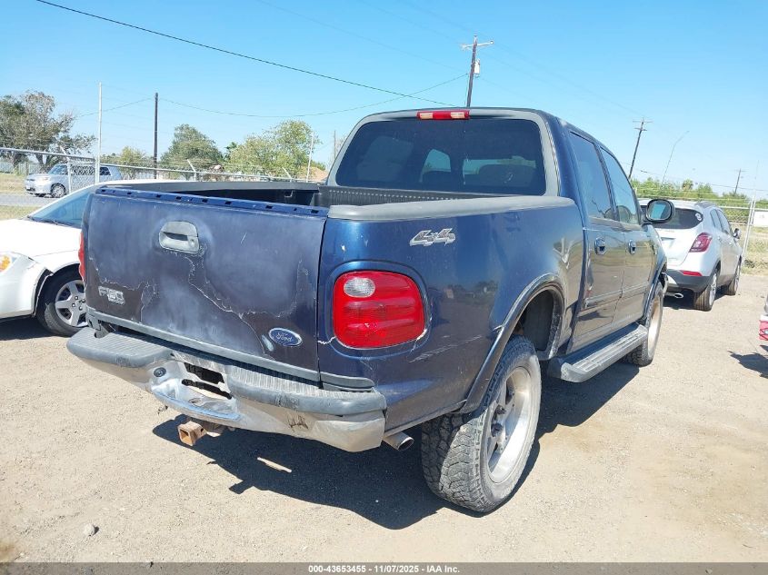 2003 Ford F-150 Lariat/Xlt VIN: 1FTRW08L33KB06651 Lot: 43653455