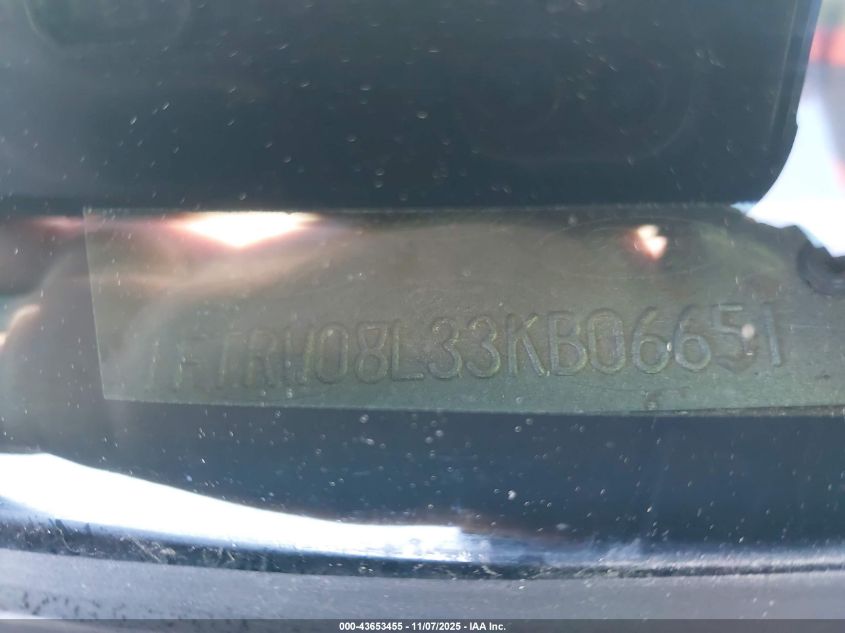 2003 Ford F-150 Lariat/Xlt VIN: 1FTRW08L33KB06651 Lot: 43653455