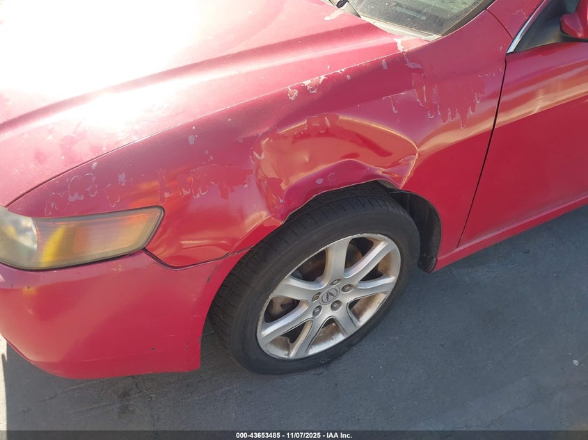 2005 Acura Tsx VIN: JH4CL96805C030139 Lot: 43653485