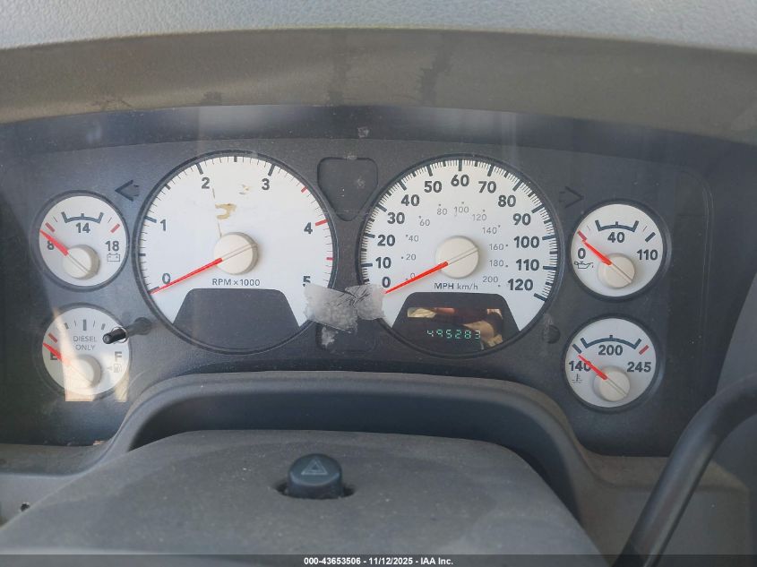 2007 Dodge Ram 3500 Slt/Sport VIN: 3D7ML48C47G760460 Lot: 43653506