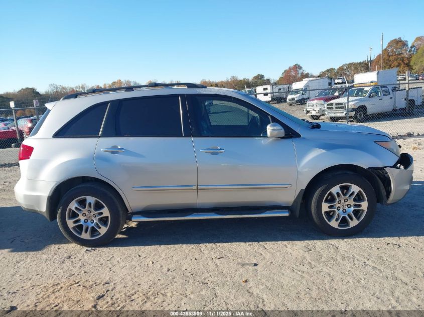2009 Acura Mdx VIN: 2HNYD28209H524373 Lot: 43653509